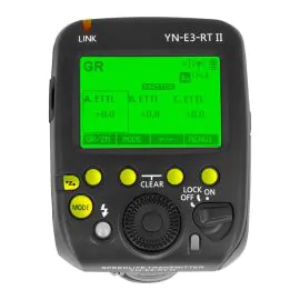 Disparador de Flash Yongnuo YN-E3-RT II para Canon