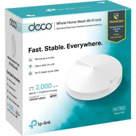 Sistema Wi-Fi de Rede Mesh TP-Link Deco M5 AC1300 - Branco (1-pack)
