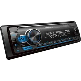 Car Audio Pionner MVH-S325BT Bluetooth - Preto