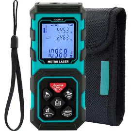 Medidor de Distancia Xion XI-TOOLASER - Celeste/Negro