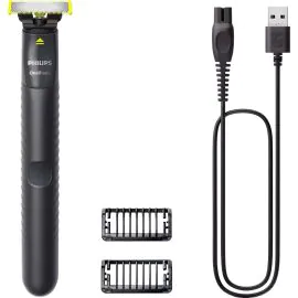 Afeitadora Eléctrica Philips OneBlade QP1424/10 - Negro/Amarillo