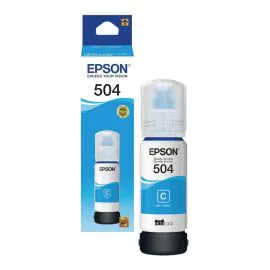 Botella de Tinta Epson T504220-AL 70 ml - Cian