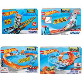 Pista de Juguete Mattel Hot Wheels Action Campeonato (GBF81) - Surtido