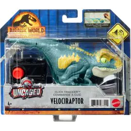 Dinosaurio de Juguete Mattel Jurassic World Uncaged Click Tracker (GYN38) - Surtido