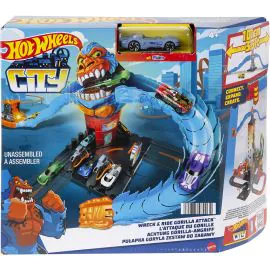 Pista de Juguete Mattel Hot Wheels City Némesis Gorila (HDR30) 