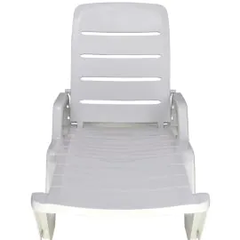 Reposera Tramontina Leblon Reclinable - Blanco