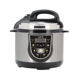 Olla a Presión Eléctrica Quanta QTPE200 220v - Plata/Negro 5L