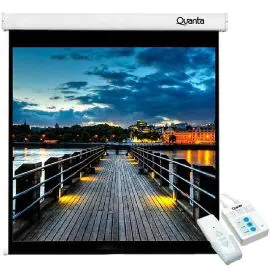 Pantalla de Proyección Quanta QTTLE150 150" 220v - Blanco 